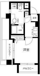 フェニックス高円寺壱番館 1Kの間取図画像