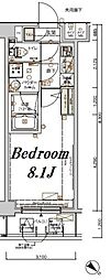 メインステージ小竹向原 1Kの間取図画像