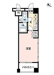 FORESTCOURT 1Kの間取図画像
