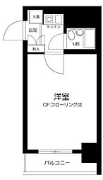 パシフィック池袋(香栄) 1Kの間取図画像