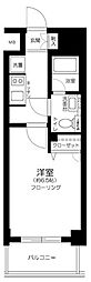 プレール・ドゥーク東京CANAL 1Kの間取図画像