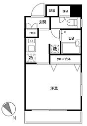 フェニックス大塚駅前 ワンルームの間取図画像