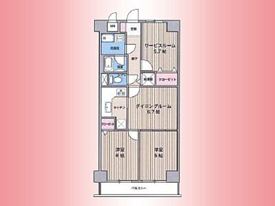 間取り：間取図