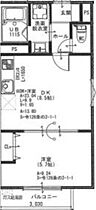 大阪府大阪市生野区巽北３丁目（賃貸アパート1LDK・1階・33.21㎡） その2