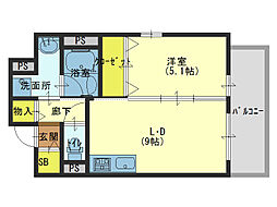 huit arbre上町台 2階