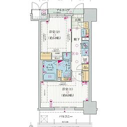 エステムプラザ大阪城パークフロント 8階