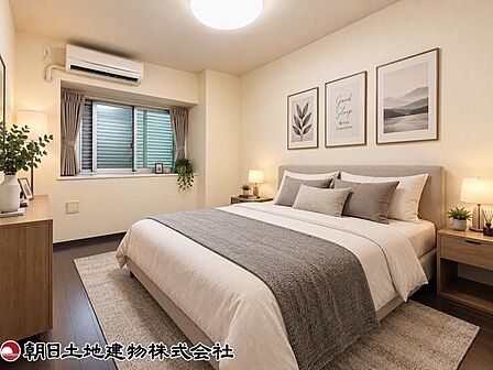 主寝室※家具はイメージです