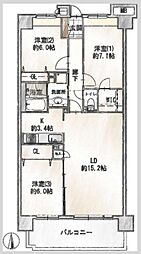 間取図画像 3LDK