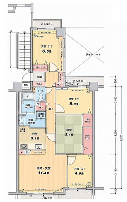 【間取図】