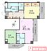 間取り：■13階建て12階部分の南東×北東の角住戸で陽当り＆眺望良好■専有面積：66．92平米の2ＬＤＫ＋合計14．54平米の3面バルコニー付き