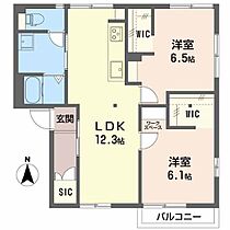 エステートＫ　Ｓ  ｜ 長野県長野市神明（賃貸アパート2LDK・1階・58.60㎡） その2