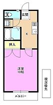 長野県千曲市上山田温泉２丁目（賃貸マンション1K・2階・28.00㎡） その2