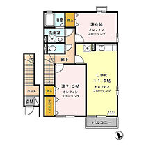 セジュール瀬原田　Ａ/Ｂ A201 ｜ 長野県長野市篠ノ井布施五明（賃貸アパート2LDK・2階・63.63㎡） その2