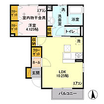 リヴェール 101 ｜ 長野県長野市篠ノ井布施高田（賃貸アパート1LDK・1階・38.26㎡） その2