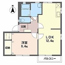 アーバングレイス　Ｄ棟  ｜ 長野県長野市稲田２丁目（賃貸アパート1LDK・2階・45.07㎡） その2