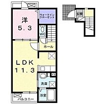 モントレイ 202 ｜ 長野県須坂市大字塩川525-2（賃貸アパート1LDK・2階・43.47㎡） その2