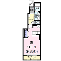 クラダー 102 ｜ 長野県中野市大字立ケ花398-1（賃貸アパート1R・1階・36.28㎡） その2