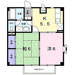 ハイツ東沖　Ｎ