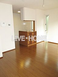 京王井の頭線 浜田山駅 徒歩14分の賃貸アパート 1階2LDKのリビング/ダイニング