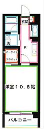 アンソレイユ吉祥寺 1Kの間取図画像