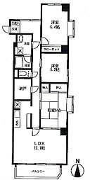 パークファミリア 3SLDKの間取図画像