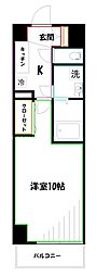 Glanpia 1Kの間取図画像