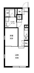 orchidResidence荻窪2丁目 1LDKの間取図画像