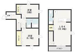 ImagawaMidGardenSuite 2LDKの間取図画像