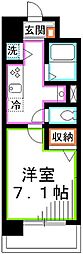 EsperanzaBABE 1Kの間取図画像