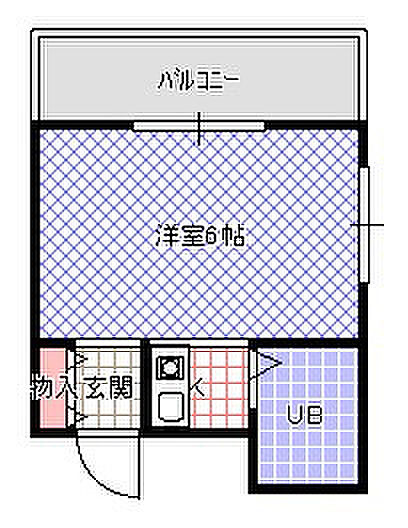 エムケイ6香里園 ｜大阪府寝屋川市香里南之町(賃貸マンション1K・3階・16.44㎡)の写真 その2