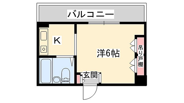 レナジア摂南大学前 ｜大阪府寝屋川市池田中町(賃貸マンション1K・3階・14.85㎡)の写真 その2