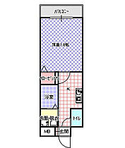 CASSIA住道  ｜ 大阪府大東市住道2丁目（賃貸マンション1K・9階・26.01㎡） その2