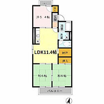 ファミールフォレストＢ  ｜ 大阪府寝屋川市太秦中町（賃貸アパート3LDK・1階・61.50㎡） その2