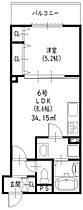 ラモーナ北条II  ｜ 大阪府大東市北条4丁目（賃貸アパート1LDK・3階・34.15㎡） その2