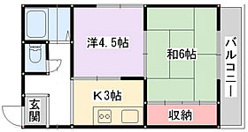 太秦マンション  ｜ 大阪府寝屋川市太秦中町（賃貸マンション2K・3階・30.50㎡） その2