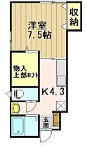 ヴェリタス 105 ｜ 青森県弘前市大字植田町（賃貸アパート1K・1階・31.81㎡） その2