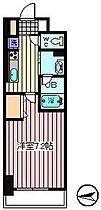 埼玉県さいたま市浦和区常盤5丁目（賃貸マンション1K・9階・25.02㎡） その2