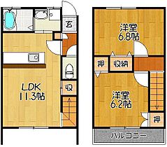 サンメゾン・N B ｜ 佐賀県神埼郡吉野ヶ里町大曲（賃貸アパート2LDK・1階・57.92㎡） その2