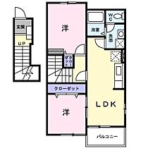 ヨシノスカイＣ 203 ｜ 佐賀県神埼郡吉野ヶ里町豆田（賃貸アパート2LDK・2階・57.02㎡） その2