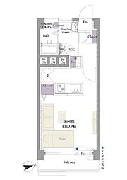 間取図画像 ワンルーム