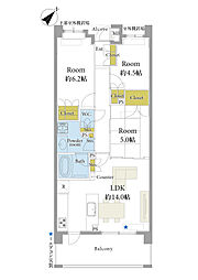 間取図画像 3LDK