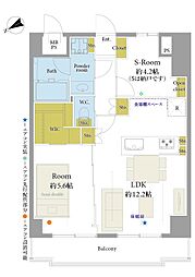 間取図画像 1SLDK