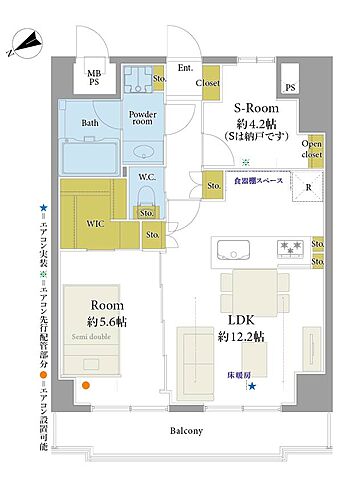 間取り 千駄木リリエンハイム 6階/-