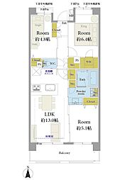 間取図画像 3LDK