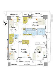間取図画像 4LDK
