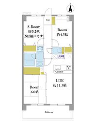 間取図画像 2SLDK