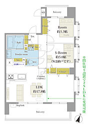 間取図画像 2SLDK
