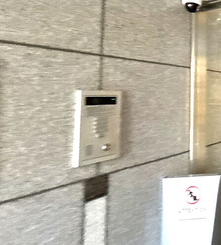 オートロック付 安心のセキュリティ
