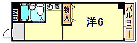 兵庫県神戸市垂水区名谷町字丸尾（賃貸マンション1K・4階・20.25㎡） その2