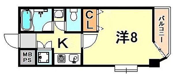 兵庫県神戸市垂水区旭が丘３丁目(賃貸マンション1K・3階・24.85㎡)の写真 その2